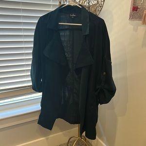 Lulus deep blue blazer